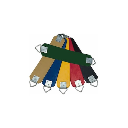 Jensen Commerical Rubber Strap Seat with TriAngle Hardware - Blue S130B